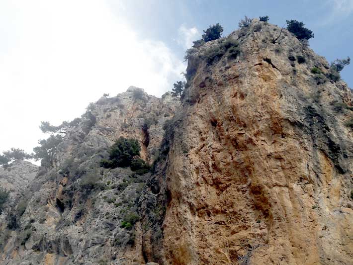 Villa Galliki, mountain range